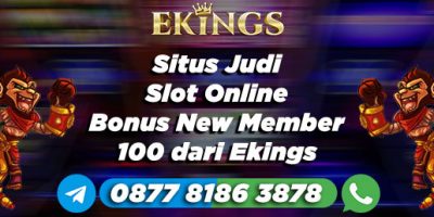 Situs Judi Slot Online Bonus New Member 100