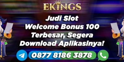 Judi Slot Welcome Bonus 100