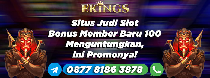 Situs Judi Slot Bonus Member Baru 100