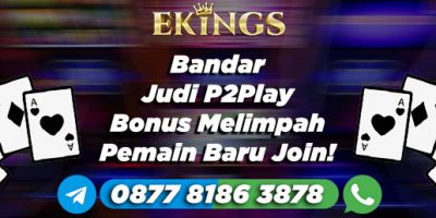 Bandar Judi P2Play Bonus Melimpah