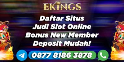 Daftar Situs Judi Slot Online Bonus New Member