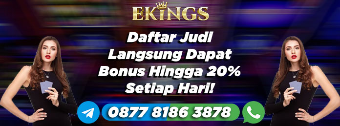 Daftar Judi Langsung Dapat Bonus - Ekings