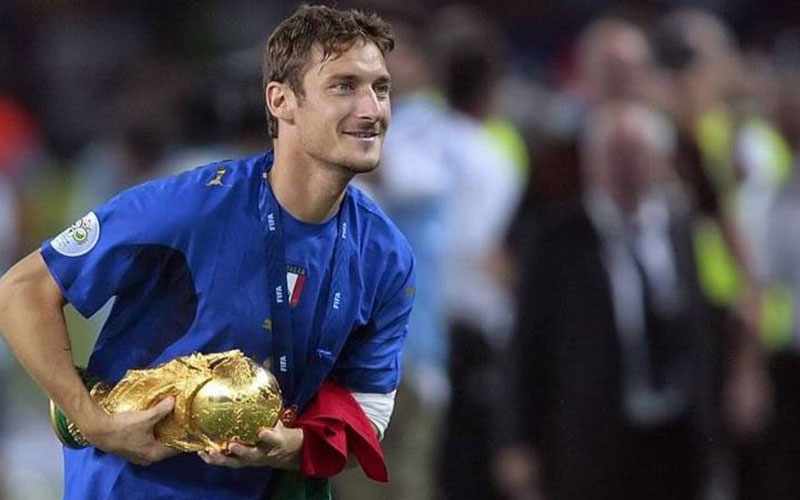 piala dunia karir totti - Ekings