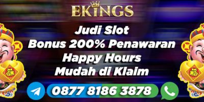 Judi Slot Bonus 200% - Ekings