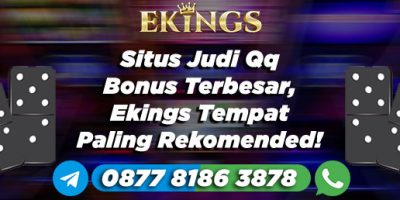 Situs Judi Qq Bonus Terbesar - Ekings