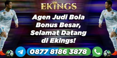 Agen Judi Bola Bonus Besar - Ekings