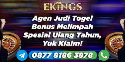 Agen Judi Togel Bonus Melimpah - Ekings