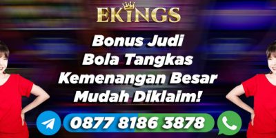 Bonus Judi Bola Tangkas - Ekings