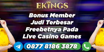 Bonus Member Judi Terbesar Freebetnya - Ekings