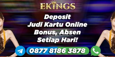 Deposit Judi Kartu Online Bonus - Ekings