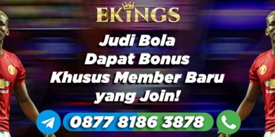 Judi Bola Dapat Bonus - Ekings