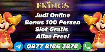 Judi Online Bonus 100 Persen - Ekings