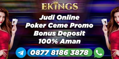 Judi Online Poker Ceme Promo Bonus Deposit - Ekings