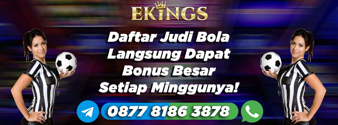 Daftar Judi Bola Langsung Dapat Bonus - Ekings