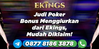 Judi Poker Bonus - Ekings