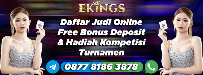 Daftar Judi Online Free Bonus Deposit - Ekings