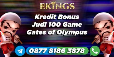 Kredit Bonus Judi 100 - Ekings