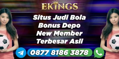 Situs Judi Bola Bonus Depo New Member - Ekings