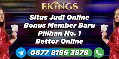 Situs Judi Online Bonus Member Baru - Ekings