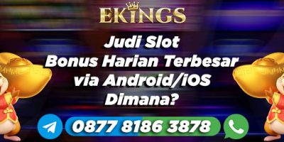 Judi Slot Bonus Harian - Ekings