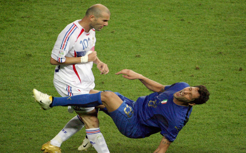 piala dunia marco materazzi - Ekings