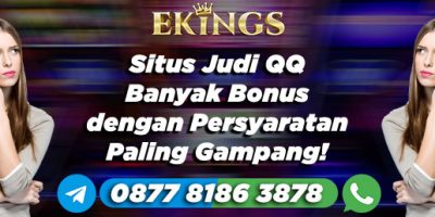 Situs Judi Qq Banyak Bonus - Ekings