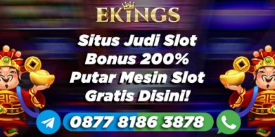 Situs Judi Slot Bonus 200% - Ekings