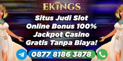 Situs Judi Slot Online Bonus 100% - Ekings