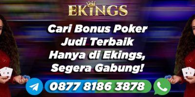 Cari Bonus Poker Judi - Ekings