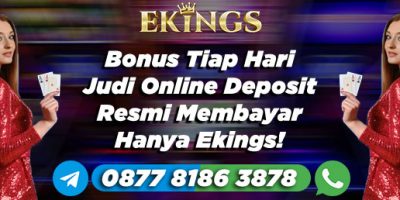 Bonus Tiap Hari Judi Online Deposit - Ekings