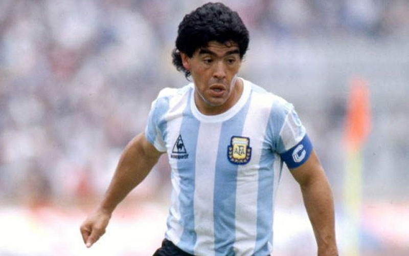 Piala Dunia aksi Maradona - Ekings