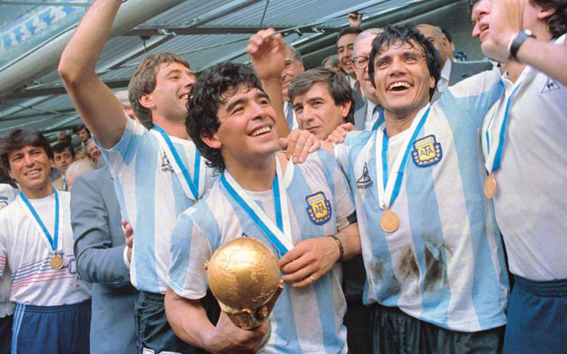 Piala Dunia Jejak Maradona - Ekings