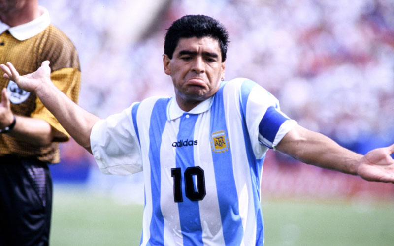 piala dunia karier maradona - Ekings