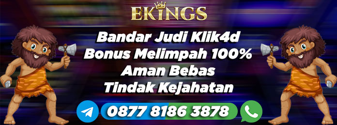 Bandar Judi Klik4d Bonus Melimpah - Ekings