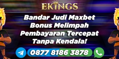 Bandar Judi Maxbet Bonus Melimpah - Ekings