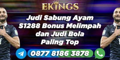 Judi Sabung Ayam S1288 Bonus Melimpah - Ekings