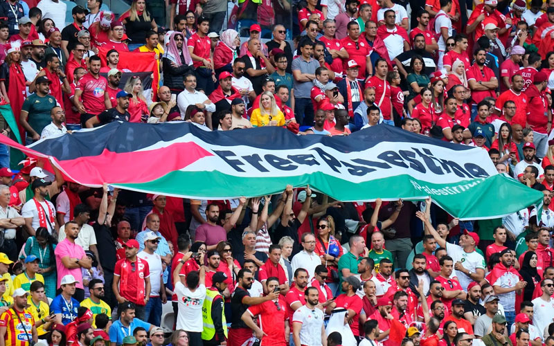 piala dunia aksi palestina - Ekings