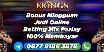 Bonus Mingguan Judi Online - Ekings