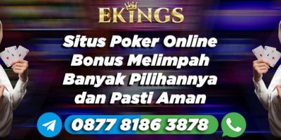 Situs Poker Online Bonus Melimpah - Ekings