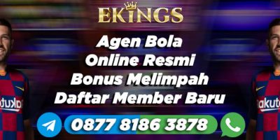 Agen Bola Online Resmi Bonus Melimpah - Ekings