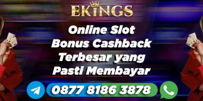 Online Slot Bonus Cashback - Ekings