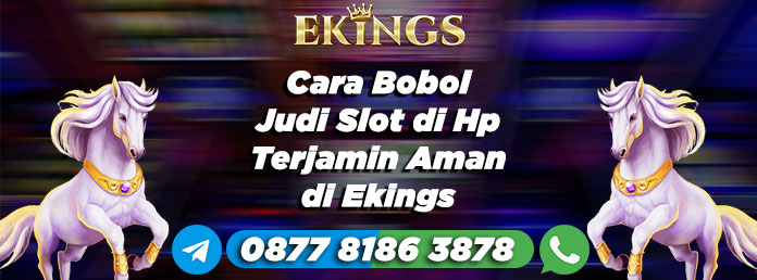 cara bobol judi slot di hp - Ekings