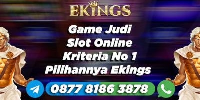 game judi slot online - Ekings