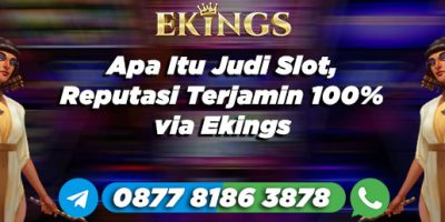 apa itu judi slot - Ekings