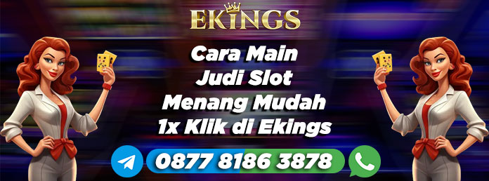 cara main judi slot - Ekings