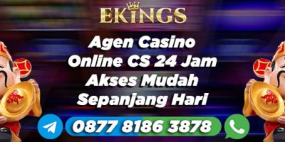 agen casino online - Ekings