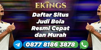 daftar situs judi bola resmi - Ekings