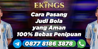 cara pasang judi bola - Ekings