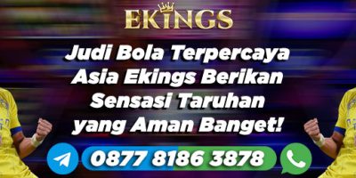 judi bola resmi aman - Ekings