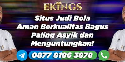 situs judi bola aman - Ekings